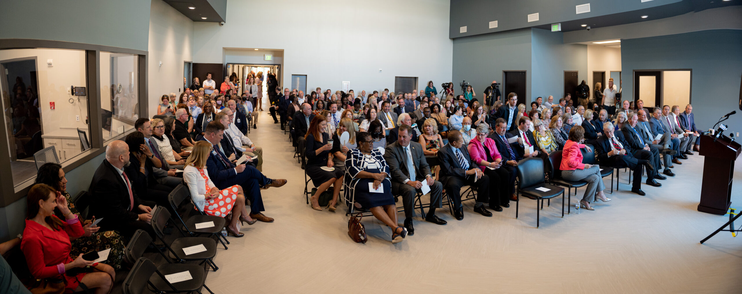 EHS Ribbon Cutting For New Clinical Learning Center - The Wave